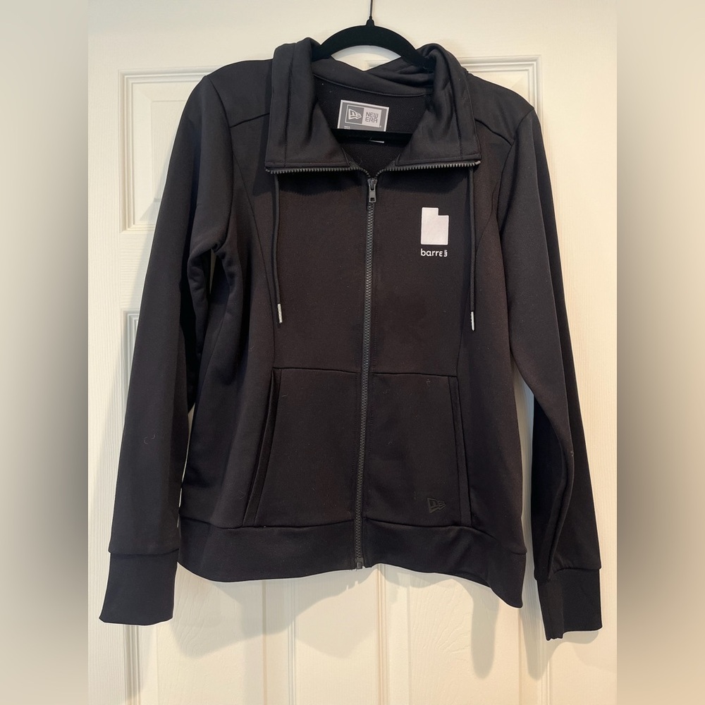 New Era Black Women's Zip Up Jacket